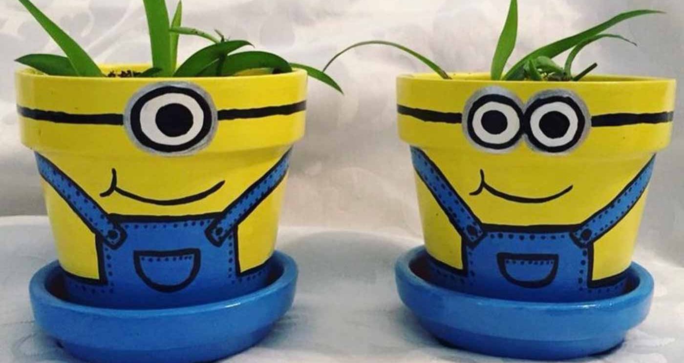 Minion Pot Painting