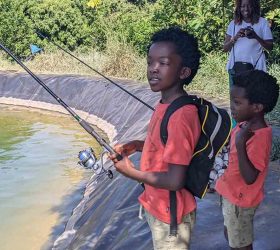 Fishing at Eco Farm