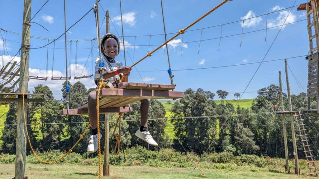 Kids Activity: Burudani Adventure Park, Tigoni, Limuru.